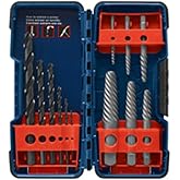 BOSCH BSPE6D 12Piece Steel Spiral Flute Screw Extractor Set