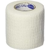 Hartmann Pro's Choice Adhesive Latex-Free Hand-Tear Athletic Stretch Tape, 2" Width, 5 Yards Length, Pack of 24