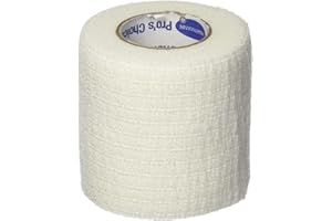 Hartmann 24801 Pro's Choice Adhesive Latex-Free Hand-Tear Athletic Stretch Tape, 2" Width, 5 Yards Length, Pack of 24