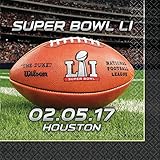 Super Bowl LI Beverage Napkins Value Pack (48ct)