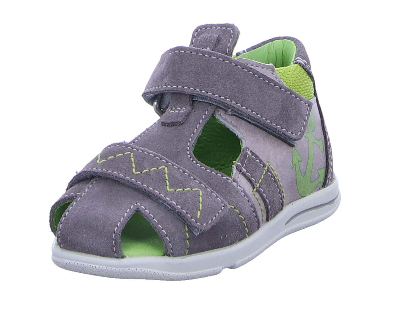 Däumling Baby Boys Uri Sandals, Grey Turino Smoked Pearl 82, 5.5 UK Child