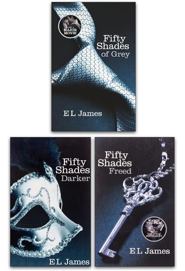 Amazon.com: Fifty Shades Trilogy Shrinkwrapped Set (Deckle Edge