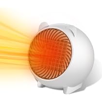 Portable Electric Space Heater 500W, Small Space Heater Desk Heater Fan  with Overheat Protection Fast Heating Compact Heater for Home Bedroom,  Living Room, Office (White, Heater Fan) : Amazon.ca: Tools u0026 Home
