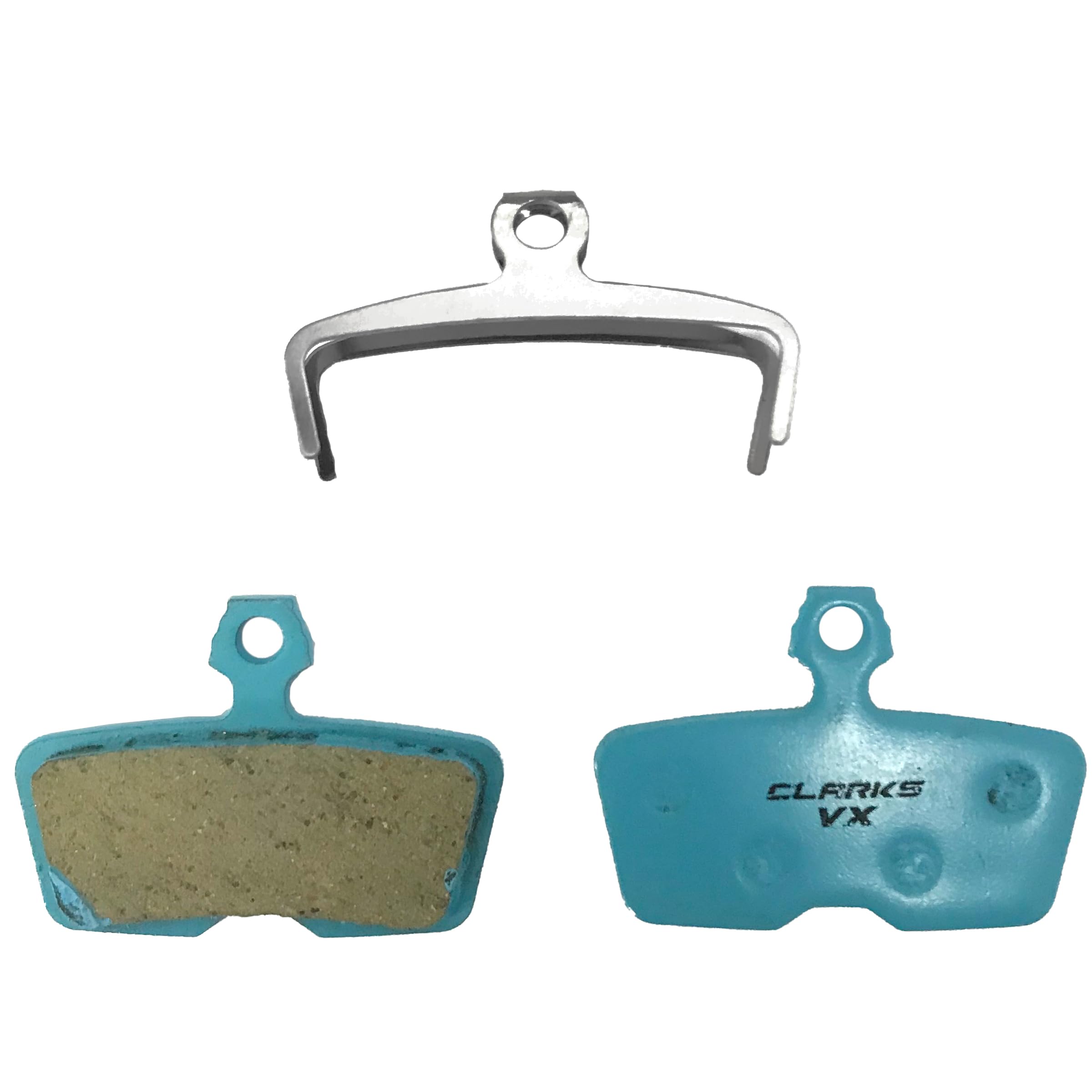 Clarks Cycle Systems Disc Brake Pads, Compatible with Avid Code 11+, Code-R, Shimano XT 755-756, Organic Pad Compound