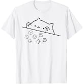 Cat Throwing Rainbow Dice Tabletop RPG T-Shirt