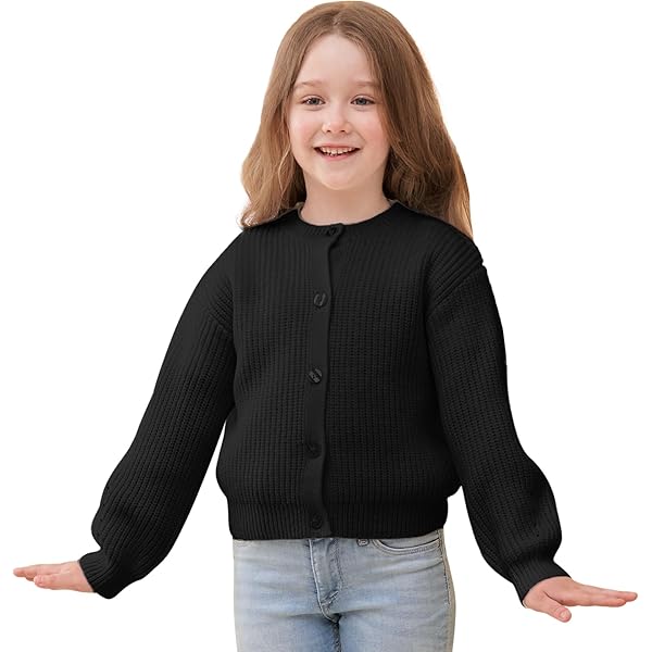 Amazon.com: SweatyRocks Girl's Long Sleeve Drop Shoulder V Neck
