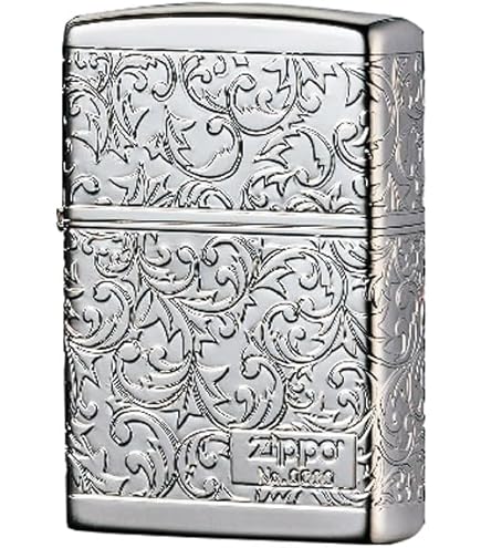 コレクション STERLING SILVER ZIPPO Zippo Armor Classic Pocket Refillable Brushed Sterling