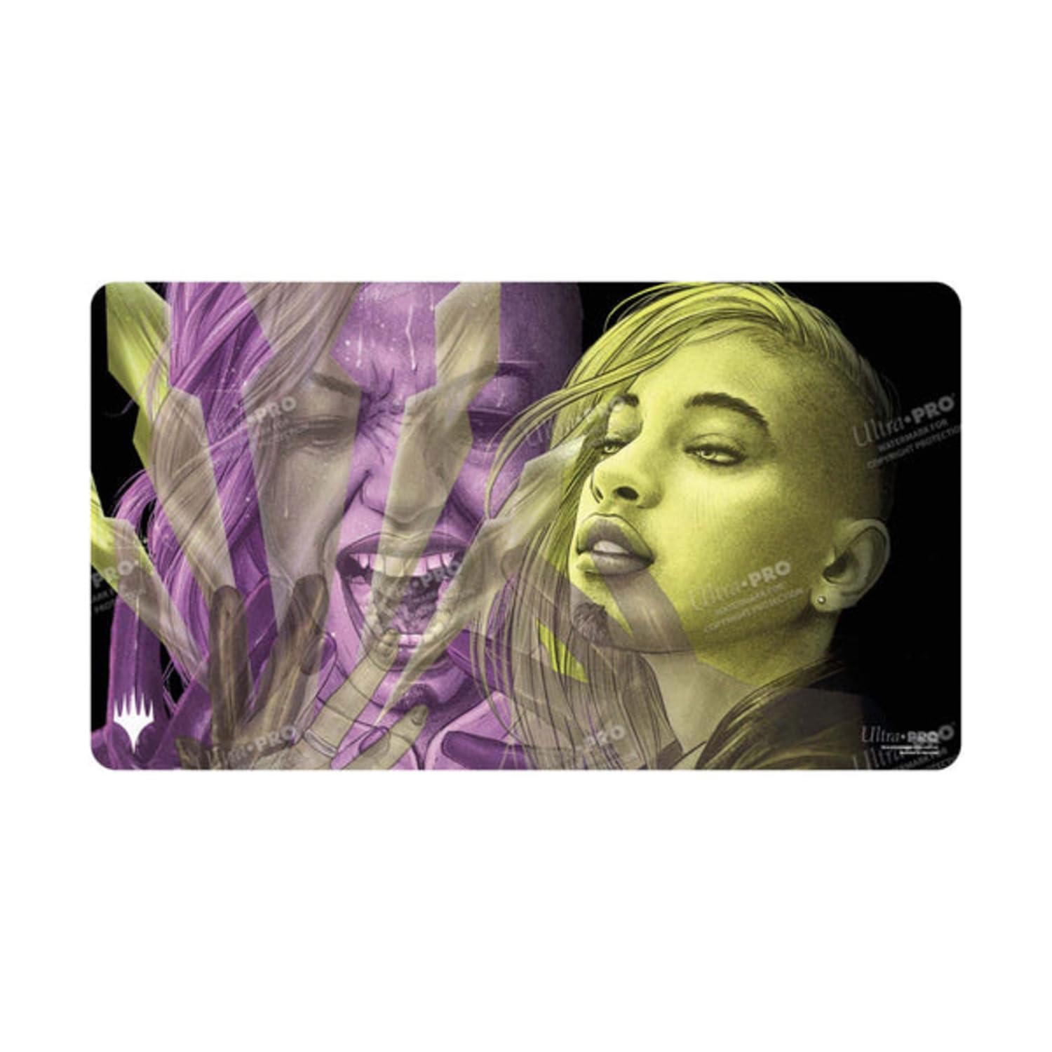 Ultra PRO - MTG Duskmourn Playmat Commander Ft. Niko, Light of Hope for Magic: The Gathering, Use as Mousepad, Desk Mat, Protects MTG Cards During Gameplay — image 1