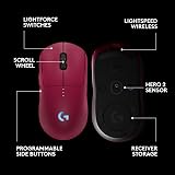 Logitech G PRO 2 Lightspeed Wireless Mouse Pink 44K DPI USB-C Charging view 6