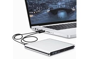 MAD HORNETS 6X Blu-ray BD Burner External BD Writer CD DVD Drive USB 3.0 Disc Burner Player Writer Suitable for Desktop Lapto