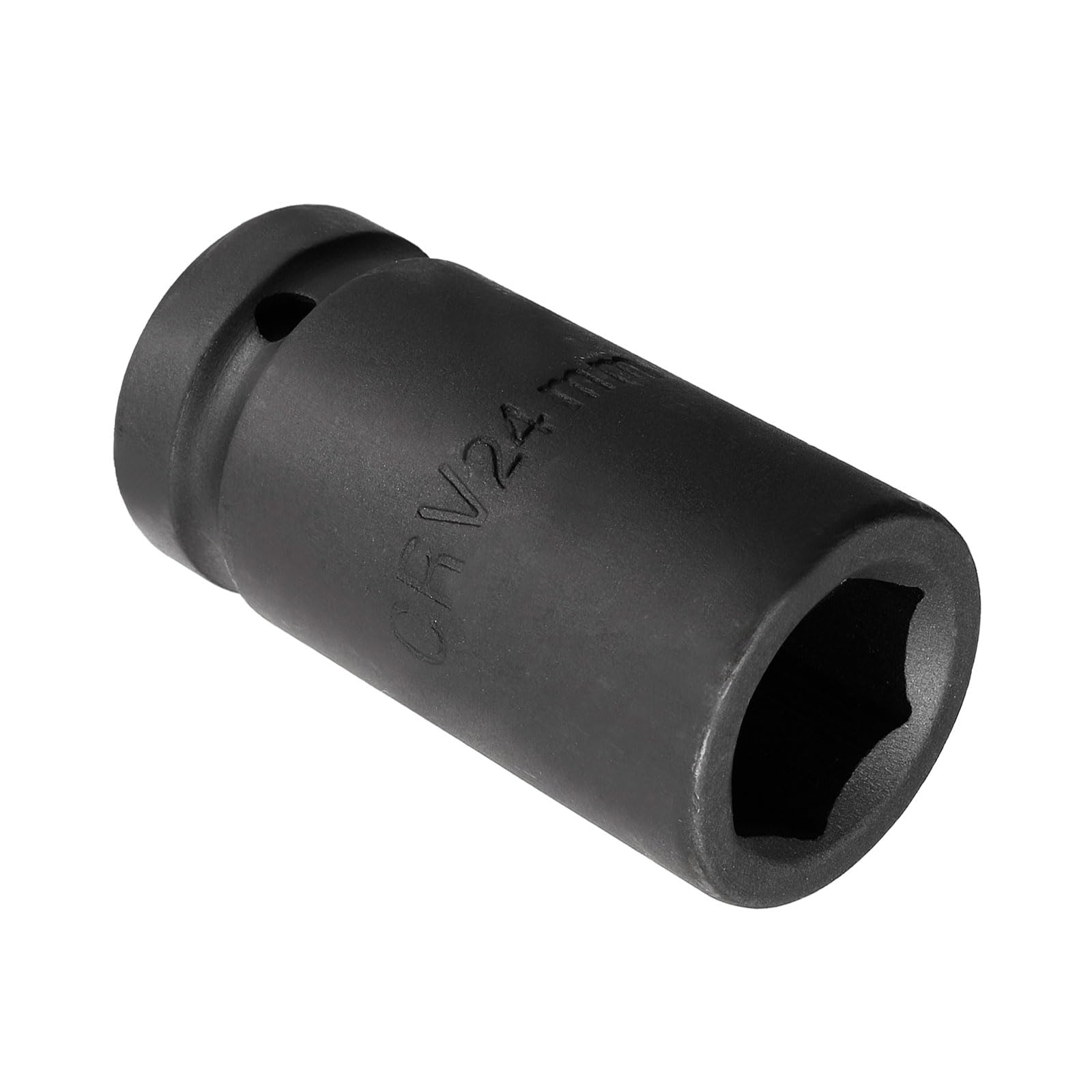 CoCud Deep Impact Socket, 3/4" Drive 24mm Socket 80mm Length, Cr-V 6 Point Black - (Applications: for DIY Hand Making)