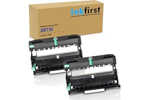 2 Inkfirst Compatible Drum Unit Replacement for Brother DR-730 DR730 DCP-L2550DW HL-L2350DW HL-L2370DW HL-L2370DWXL HL-L2390D