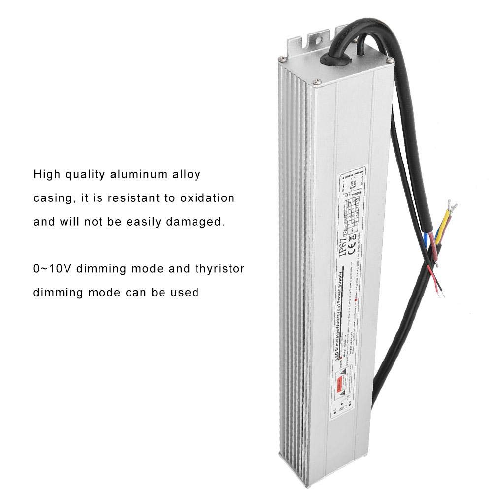 LED Power Supply, 24V 200W 8.33A Waterproof IP67 Transformer LED