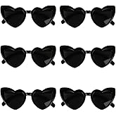 Clcnsusilk 8 Pairs Bachelorette Party Heart Shaped Sunglasses Party Decorations Bridesmaid Proposal Gifts for Women