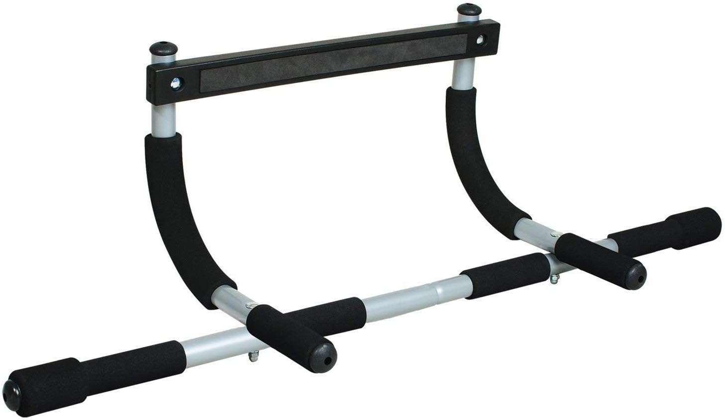 DANOFY Pull Up Bar, Iron Pull Up Sit Up Door Bars, Pull-Up Horizontal Bar Home Gym Fitness Exercise Chin Up Bar for Doorway Workout