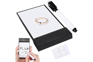 WGXX Ring Drawing Board Magic Props Magic Flick Pad, Magic Tricks Props Drawing Board Fun Interactive Pad for Couples