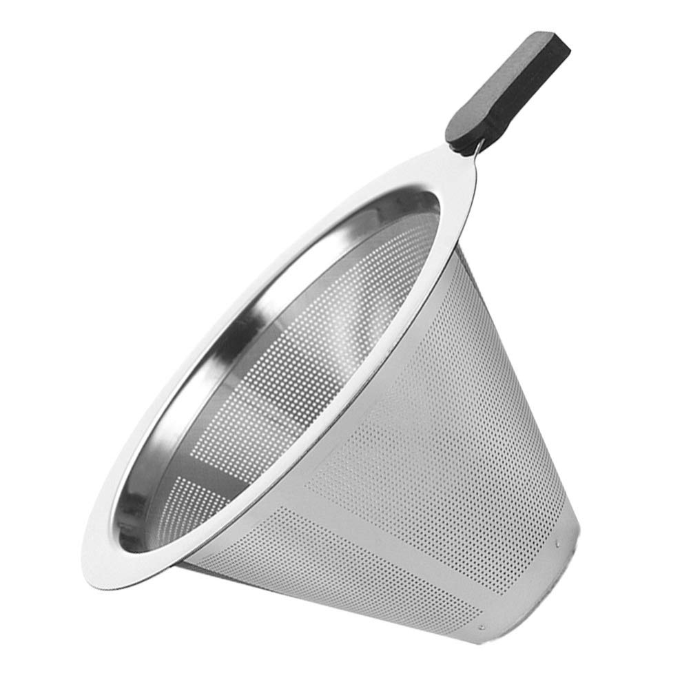 Buy UPKOCH Stainless Steel Coffee Filter Stainless Steel Coffee Funnel