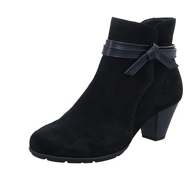 Gabor Basic Stiefeletten in Übergrößen Schwarz 95.642.37 große Damenschuhe