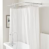 Signature Hardware 476400 Retrofit Showers Trim Package with 4-7/8" Shower Head and Hand Shower Conversion Kit - 60" x 27" Ri