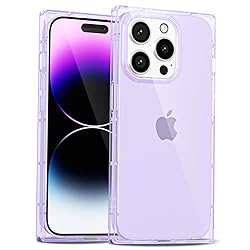 LoeoeL for iPhone 14 Pro Max Clear Case Rectangle