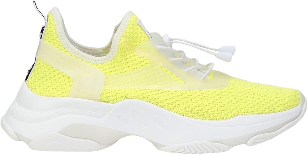 Amazon スティーブマデン レディーススニーカー 靴 Women S Shoes Match Sneaker スニーカー イエロー 並行輸入品 Steve Madden スティーブマデン スニーカー
