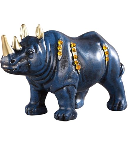 銅製 泥金 犀牛 置物 賞物 極細工 美術品 極美品 24cm x 高11cm 銅製 泥金 犀牛 置物 賞物 極細工 美術品 極美品 24cm x 高