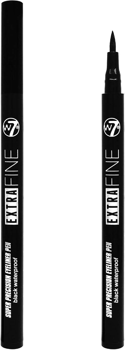 W7 Cosmetics Waterproof Automatic Felt Tip Eyeliner Pen Black