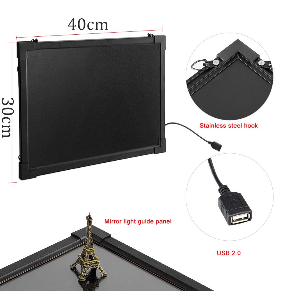 Sensory Acrylic LED Message Writing Board Illuminated Light Dry Erase