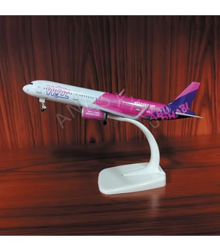Amazon.com: ANDSYYDS 1/200 Scale WIZZ AIR A321 Airplane Model A320