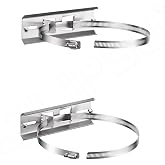 QILIPSU Pole Mounting Kits, 304 Stainless Steel 6.9" x 1.9" Brackets with Adjustable 2&ndash;8 Inch Clamps for Electrical Boxes, Devices, and Outdoor Applications