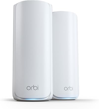 NETGEAR Orbi 770 Series WiFi 7 Mesh System RBE772 Router + Satellite