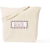 CafePress Mail Tote Bag Natural Canvas Tote Bag, Reusable Shopping Bag