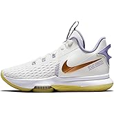 Nike Lebron Witness CQ9380-102 Mens Basketball Shoes (Summit White/MTLC Bronze)