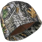 LOOGU Camo Beanie Hat for Hunting, Winter Skull Cap, Men’s Cuffed Beanie with Fleece