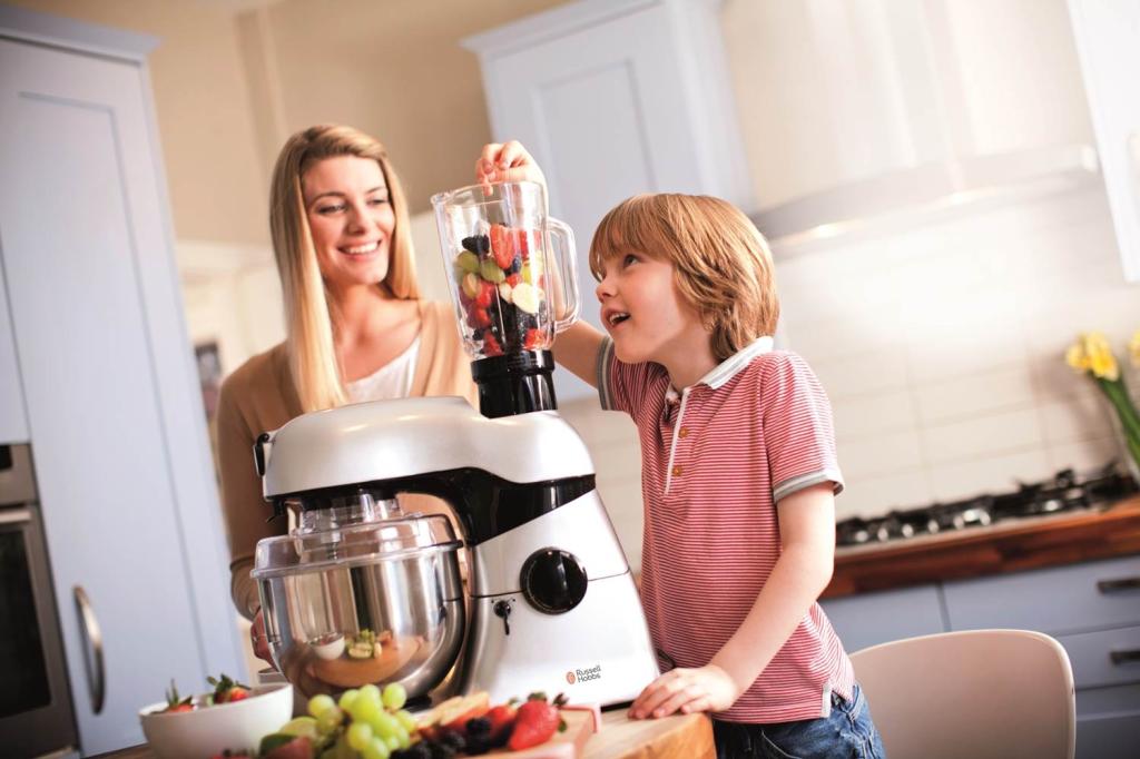 Russell Hobbs 1855356 Kitchen Machine 800 W Inox Amazon.fr Cuisine