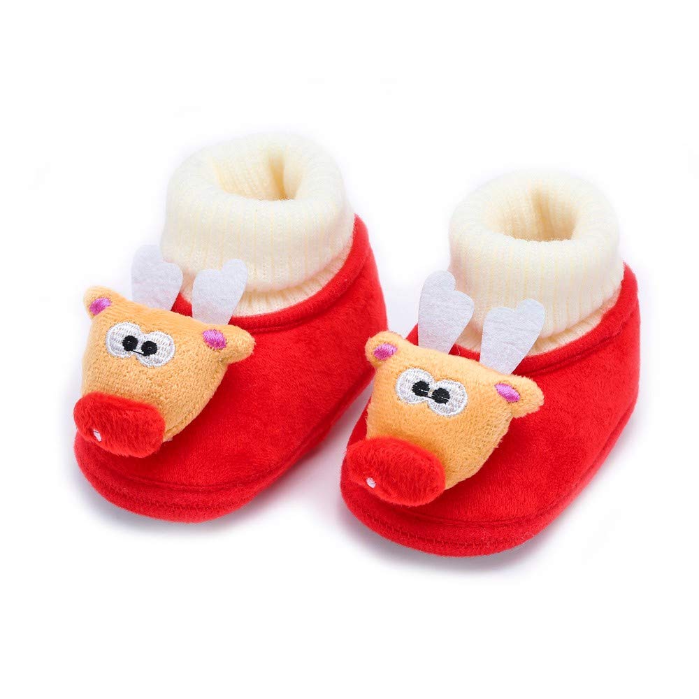 Xinantime Chaussures Bebe Bebe Nouveau Ne Bebe Dessin Anime De Cerf De Noel Chaussure A Capuche Souple Et Chaleureuse Chaussures Bebe Puericulture Chaussures Bebe Fille Lawawarenesssociety In