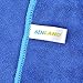 SINLAND All-purpose Microfiber Cleaning Cloths Wiping Highly Absorbent & Lint Free Dusting Rags for Home and Kitchen 12Inchx12Inch Blue 6 Pack