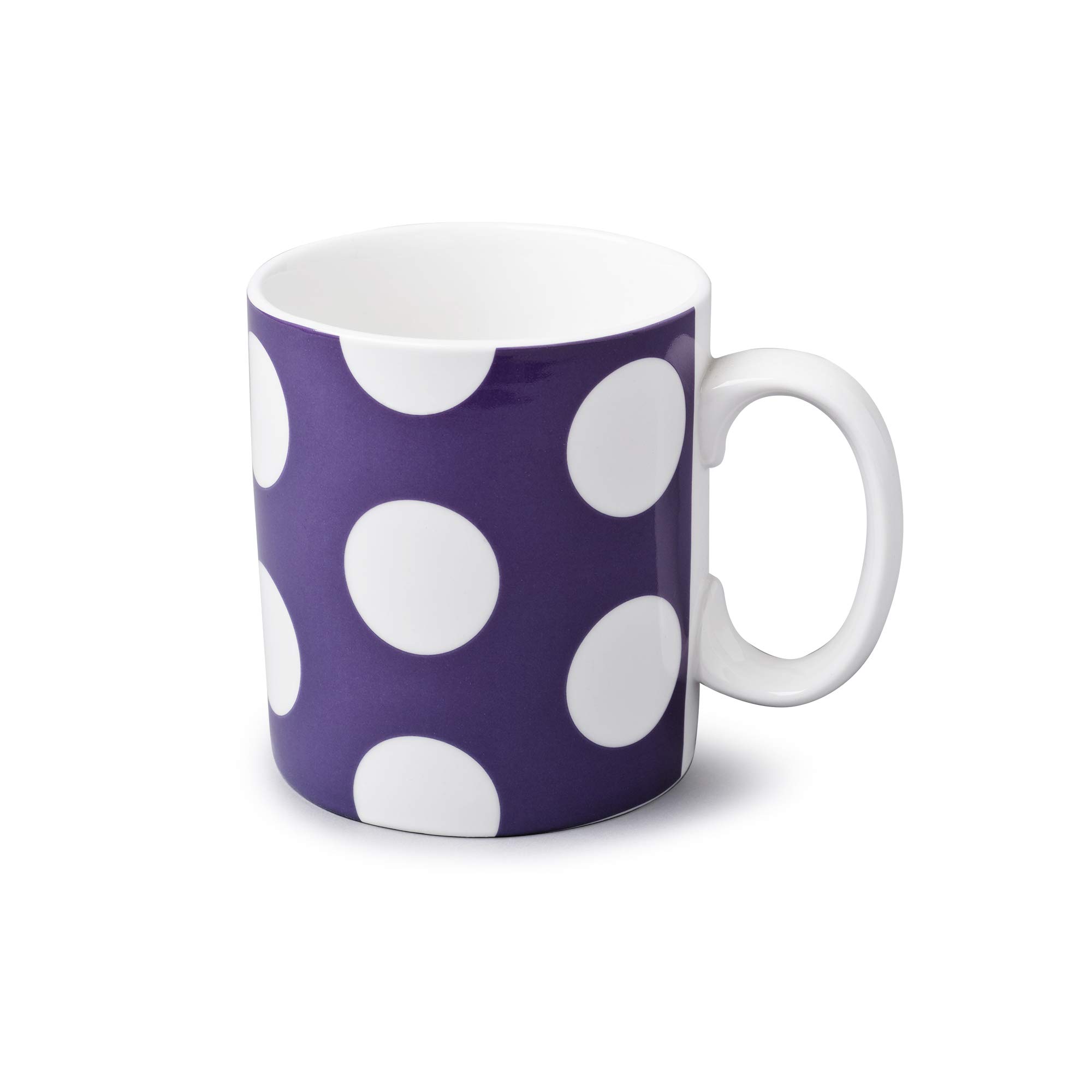 WM Bartleet & Sons 1750 T352M Traditional One Pint Porcelain Mug/Cup, 1pt/568ml – Purple