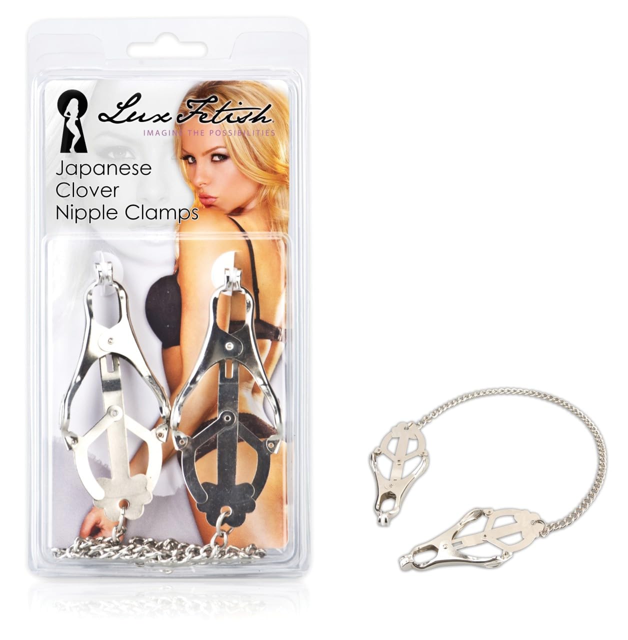 Lux Fetish Japanese Clover Nipple Clamps