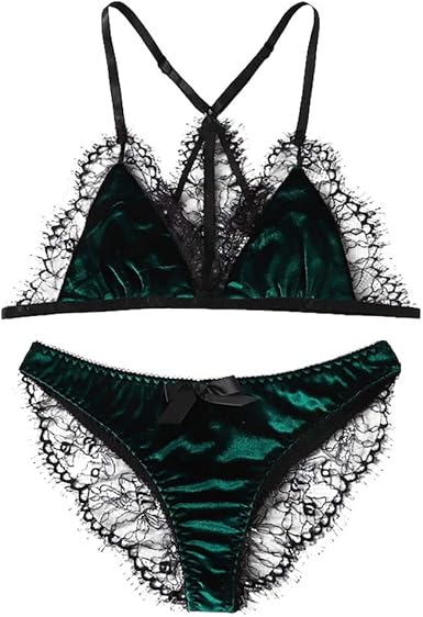 string velours femme