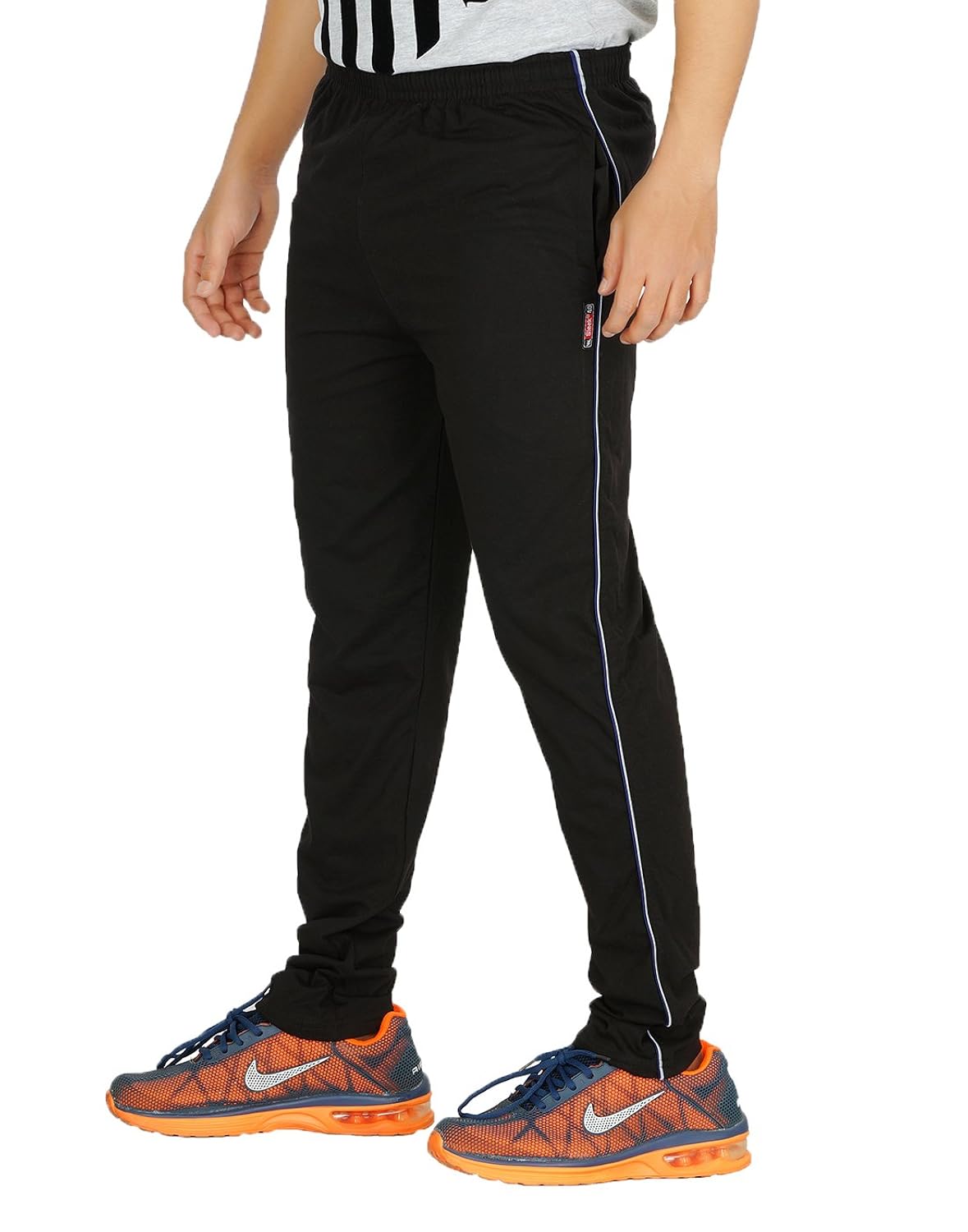 yo republic mens cotton track pant combo offer (pack of 2)