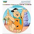 The Flintstones Fred Character Automotive Car Window Locker Circle Bumper Sticker