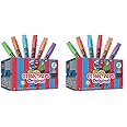 Otter Pops Freezer Ice Bars, Fat Free Ice Pops, Original Flavors (80-1 oz pops) (Pack of 2)