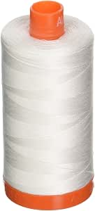 Aurifil Mako Cotton Embroidery Thread 50wt 1422yds Variegated Creme De