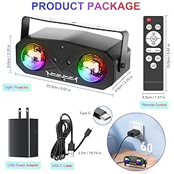 Disco Ball Light,Party Disco Dj Strobe Ocean Star