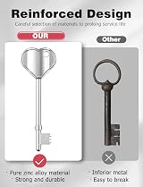 Mellbree Radar Key for Disabled Toilets UK with Key Ring view 2