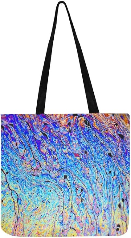 Bolsas de supermercado reutilizables para compras Creatividad Flor de