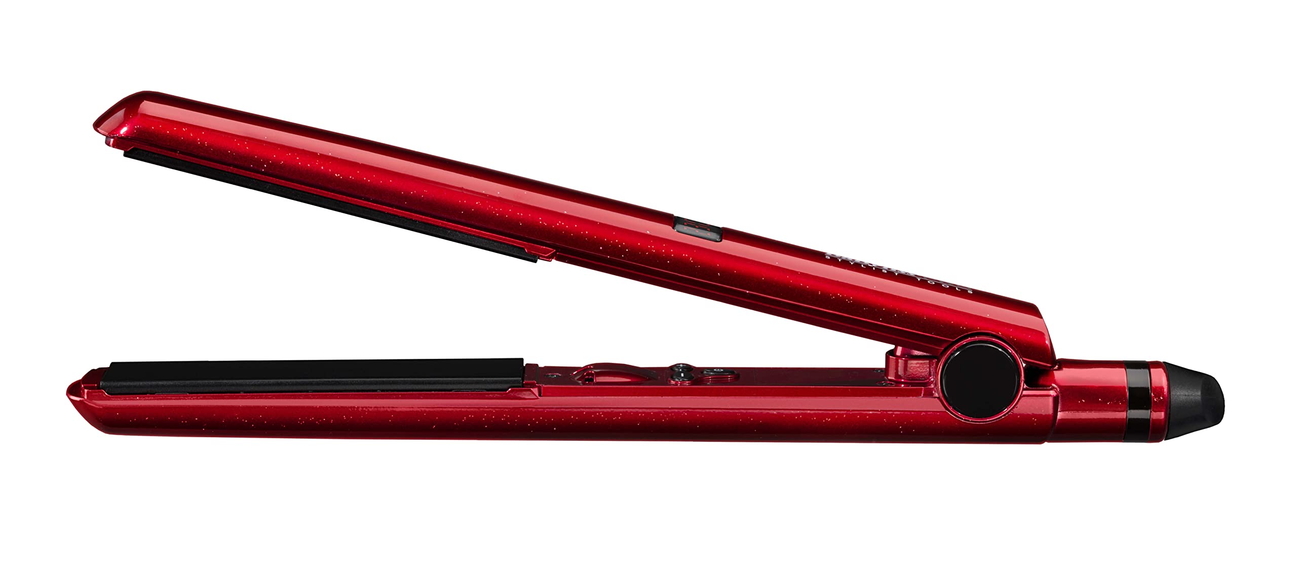BaByliss Pro Special Edition Tourmaline Ceramic Ionic Hair Straightener Iron BAB2197RU - Red