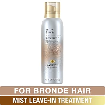 Amazon Com Pantene Sultry Bronde All In One Luxury Mist Leave In
