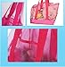 Easyinsmile Beach mesh Bag,Beach Kids Toys Stay Away from Sand for The Beach Pool Boat Good for Holding Kids Toys